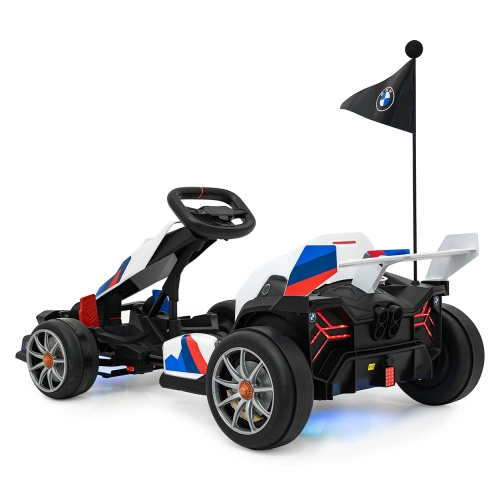 Pojazd Na Akumulator Gokart BMW Drift Biały BDM0978