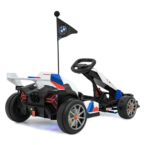 Pojazd Na Akumulator Gokart BMW Drift Biały BDM0978