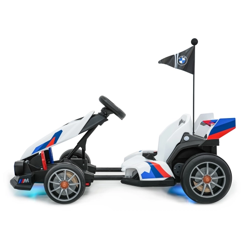 Pojazd Na Akumulator Gokart BMW Drift Biały BDM0978