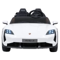 Autko dla dzieci Porsche Taycan Turbo S Biały BDM0988.BIA