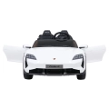 Autko dla dzieci Porsche Taycan Turbo S Biały BDM0988.BIA