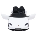 Autko dla dzieci Porsche Taycan Turbo S Biały BDM0988.BIA