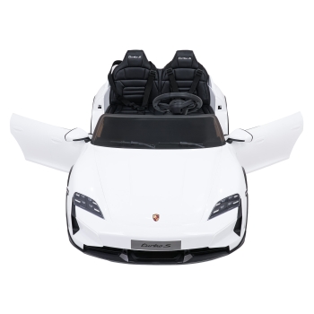 Autko dla dzieci Porsche Taycan Turbo S Biały BDM0988.BIA