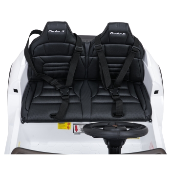 Autko dla dzieci Porsche Taycan Turbo S Biały BDM0988.BIA