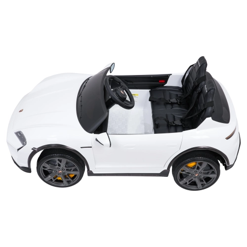 Autko dla dzieci Porsche Taycan Turbo S Biały BDM0988.BIA