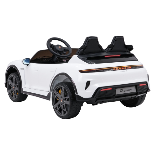 Autko dla dzieci Porsche Taycan Turbo S Biały BDM0988.BIA