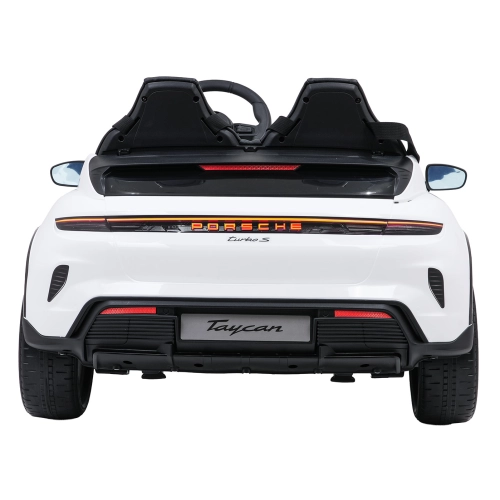 Autko dla dzieci Porsche Taycan Turbo S Biały BDM0988.BIA