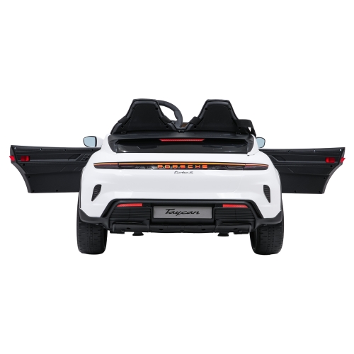 Autko dla dzieci Porsche Taycan Turbo S Biały BDM0988.BIA