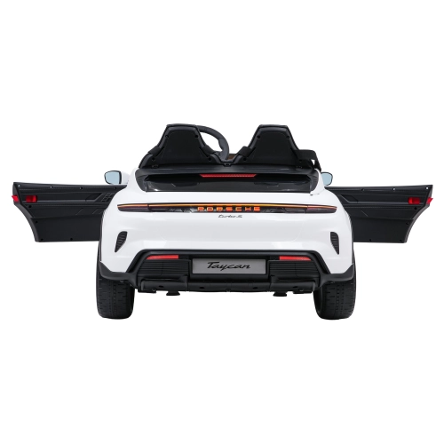 Autko dla dzieci Porsche Taycan Turbo S Biały BDM0988.BIA