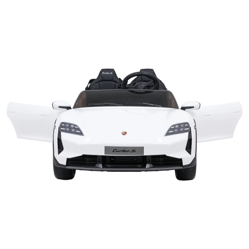 Autko dla dzieci Porsche Taycan Turbo S Biały BDM0988.BIA