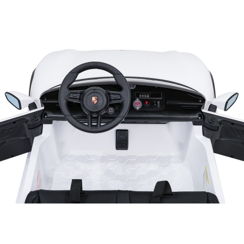 Autko dla dzieci Porsche Taycan Turbo S Biały BDM0988.BIA