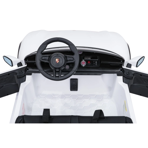 Autko dla dzieci Porsche Taycan Turbo S Biały BDM0988.BIA