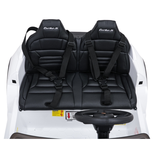 Autko dla dzieci Porsche Taycan Turbo S Biały BDM0988.BIA