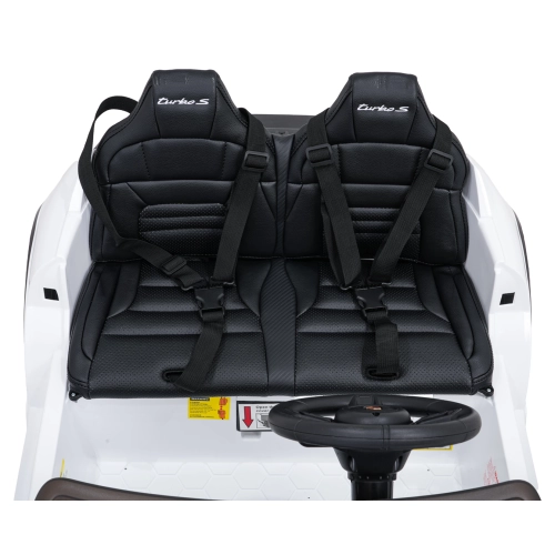 Autko dla dzieci Porsche Taycan Turbo S Biały BDM0988.BIA