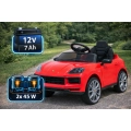 Autko dla dzieci Porsche Cayenne Czerwony BDM0990.CR