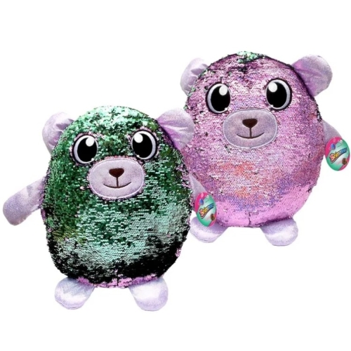 Shimmeez, maskotka z cekinami