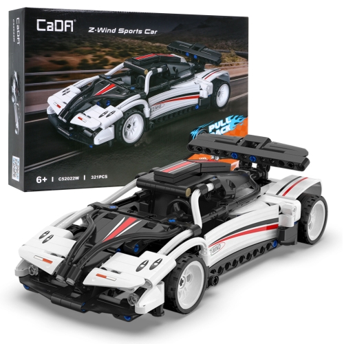 Wyścigówka z klocków