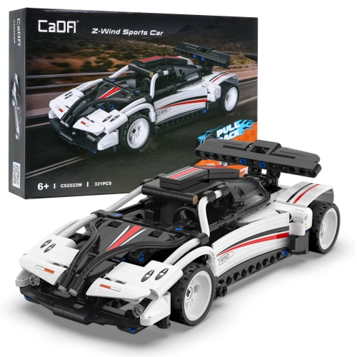 Wyścigówka z klocków