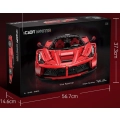 Klocki R/C Autko Sportowe Hypercar Czerwone EE C61505W