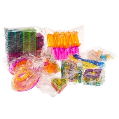 Zestaw Klocki Magnetyczne Zamek Tor Kulka 139el. CH1148