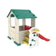 Domek dla dzieci Zjeżdżalnia 3w1 zielony Dach CHD-501G