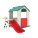 Domek dla dzieci Zjeżdżalnia 3w1 zielony Dach CHD-501G