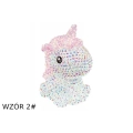 Zestaw Kreatywny DIY Wyklejanka Diamentowa Brelok Jednorożec MIX Wzorów DD126