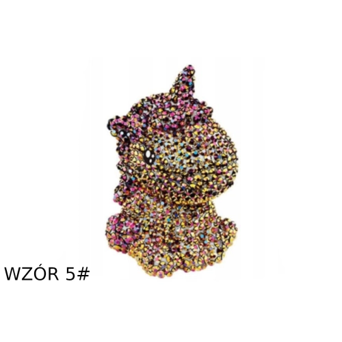 Zestaw Kreatywny DIY Wyklejanka Diamentowa Brelok Jednorożec MIX Wzorów DD126 Zestaw Kreatywny DIY Wyklejanka Diamentowa Brelok Jednorożec MIX Wzorów DD126