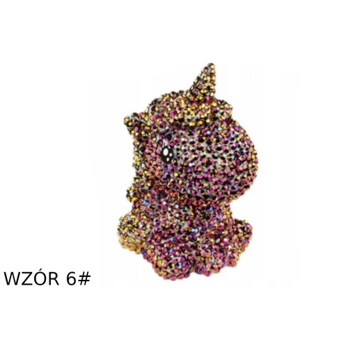 Zestaw DIY Wyklejanka Diamentowa Brelok Jednorożec MIX Wzorów DD126