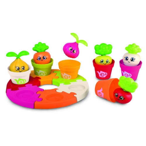 Edukacyjne Doniczki - Sensoryczne Puzzle Dumel DD45660