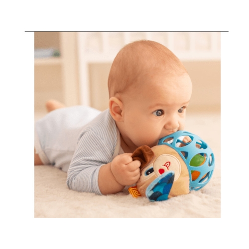 Piłka Grzechotka Pies Dumel Balibazoo DD80851