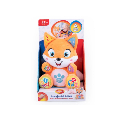Interaktywny Pluszowy Przyjaciel Lisek Dumel DD82467