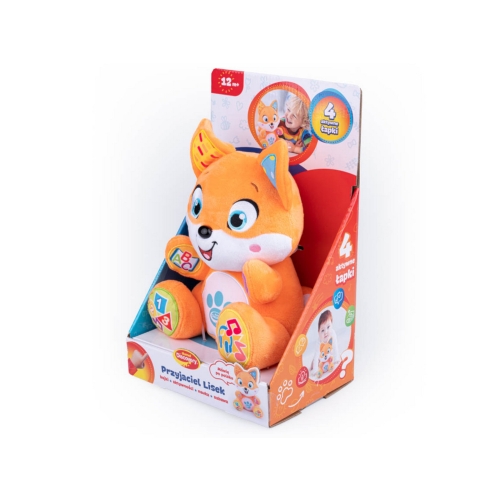 Interaktywny Pluszowy Przyjaciel Lisek Dumel DD82467