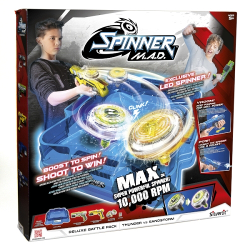Deluxe Battle Pack Spinner Silverlit  86331