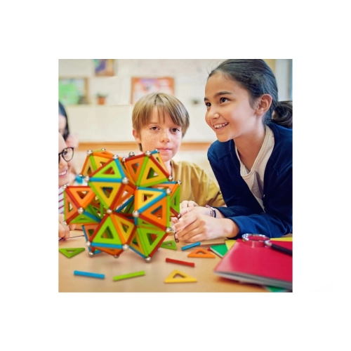 Klocki Magnetyczne GEOMAG 15el. Supercolor Panels Recycled Blister G376