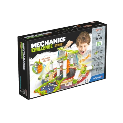 Klocki Magnetyczne Mechanics Recycled Challenge 185el. Geomag G779