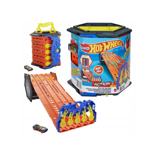 estaw Hot Wheels Rozwijany tor wyścigowy Mattel GYX11