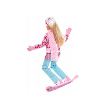 Lalka Barbie Snowboardzistka + akcesoria HCN32