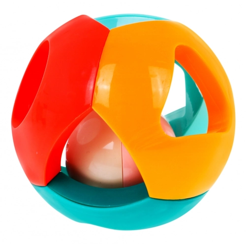 Sensoryczna kula Grzechotka dla niemowląt HE0142