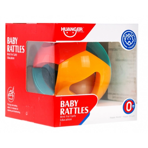 Sensoryczna kula Grzechotka dla niemowląt HE0142