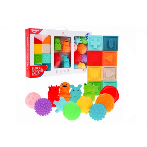 Zestaw Gumowych Piłek