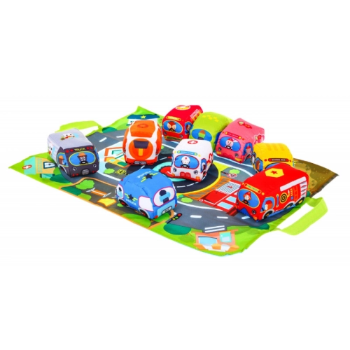 Miękkie autka dla malucha