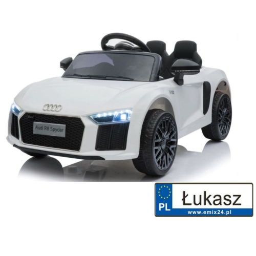 r Audi R8 Spyder Biały HL1818