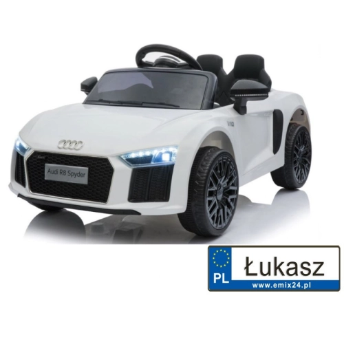 r Audi R8 Spyder Biały HL1818