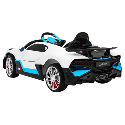 Pojazd na akumulator Bugatti Divo Biały HL338