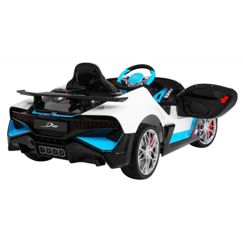 Pojazd na akumulator Bugatti Divo Biały HL338