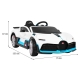 Pojazd na akumulator Bugatti Divo Biały HL338