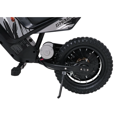 Pojazd Motor Elektryczny SHARK Czarny HP02E.CZ