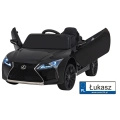 Autko na akumulator dla dzieci Lexus LC500 Czarny JE1618.CZ