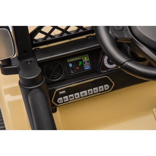 Auto pojazd na Akumulator Toyota FJ Cruiser Beżowy JJ2099